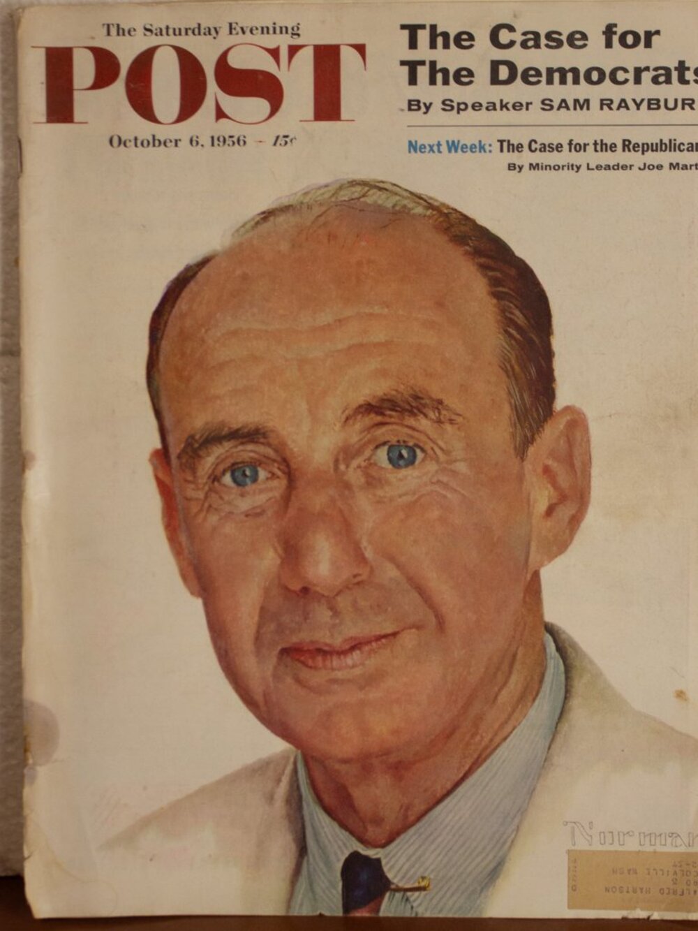 Vintage 1956 Saturday Evening Post – Ad Collector Issue
